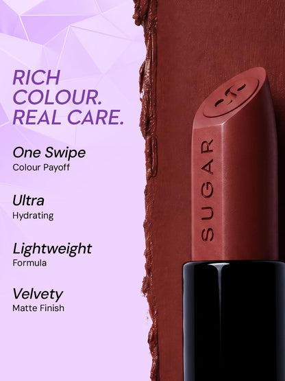 Sugar Glide Peptide Serum Lipstick - 06 MOSCOW MULBERRY
