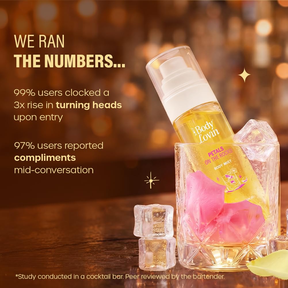 PLUM BODY PETALS ON THE ROCKS BODY MIST