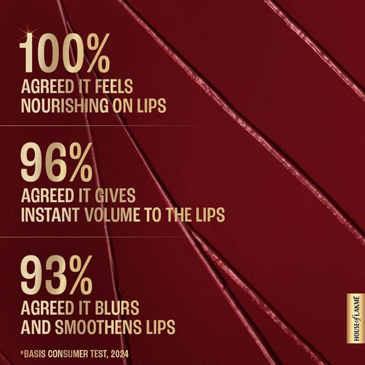 Lakme Ultimate Glam Satin Matte Lipstick - Ur 2 Red Flame 4.3 g