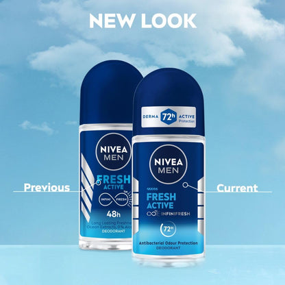 Nivea Protect & Care Men Deodorant Roll Ons 50 ml