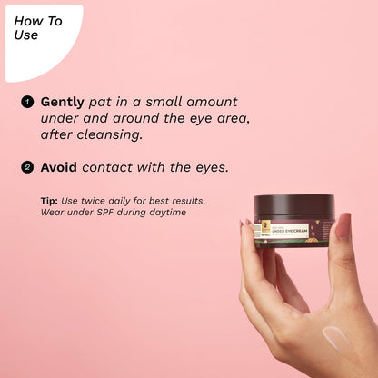 Pilgrim Red Vine Under Eye Cream For Dark Circles Men And Women 30 GRAM