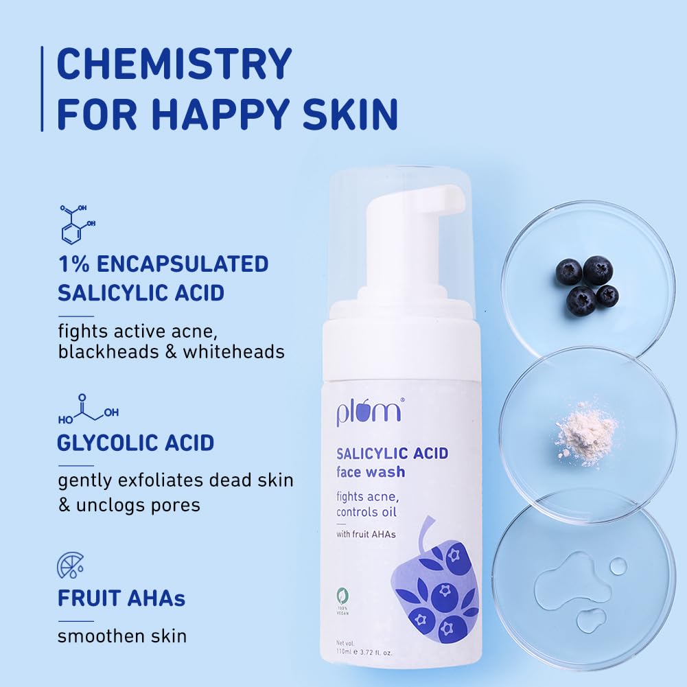 Plum Salicylic Acid Face Wash 110 MILLI_LITRE