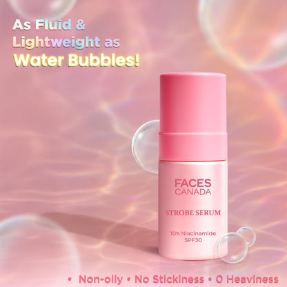 Faces Canada Strobe Serum 10% Niacinamide SPF 30