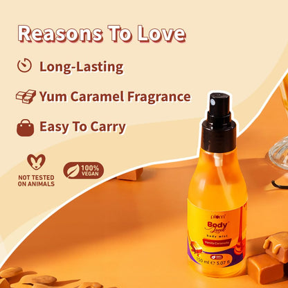 Plum Bodylovin'smokin'Vanilla Long Lasting Spicy Vanilla Scent Perfume Spray Body Mist - For Men & Women 150 MILLI_LITRE