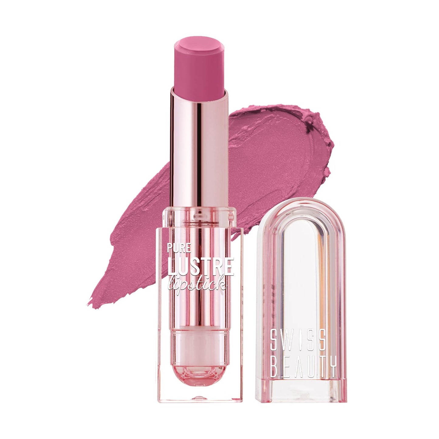 Swiss Beauty Pure Luster Lipstick - 03 Salty Pink