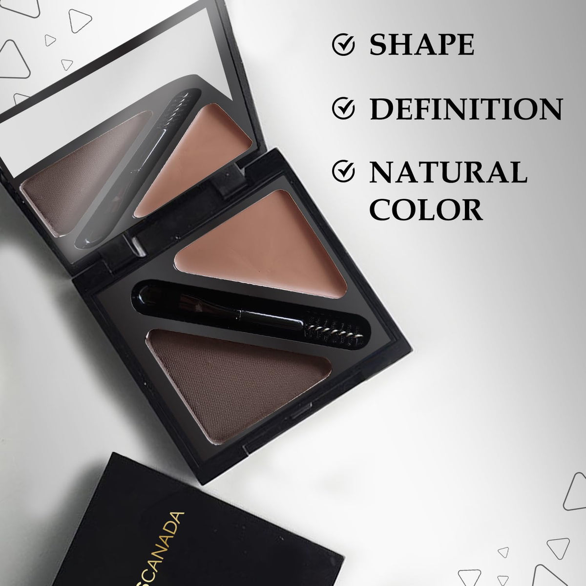 Faces Canada Hd Shape Up Brow Kit Brown 02 2.5 ml