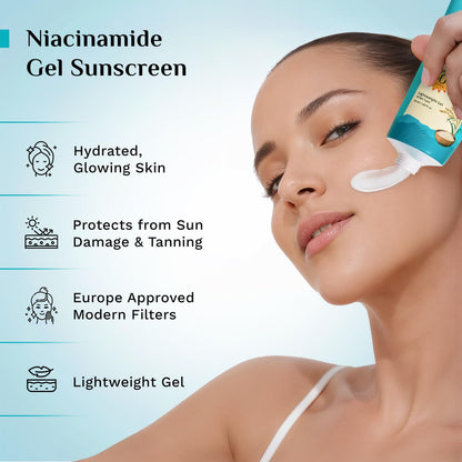 pilgrim 5% Vitamin C Brightening Ultra Light Gel Sunscreen 50 MILLI_LITRE