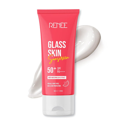 Renee Glass Skin 50+ SPF PA++++ Sunscreen Cream 50 g