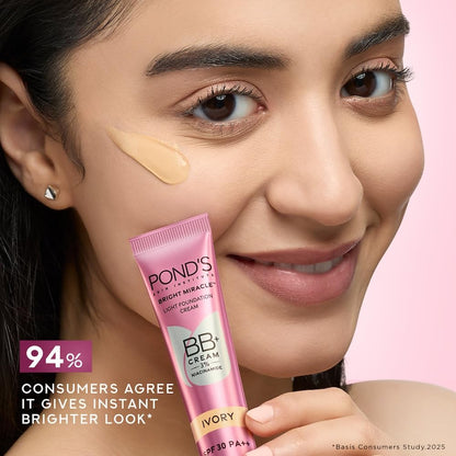 Ponds Spf 30 Pa++ BB+ Cream - natural 18 GRAM