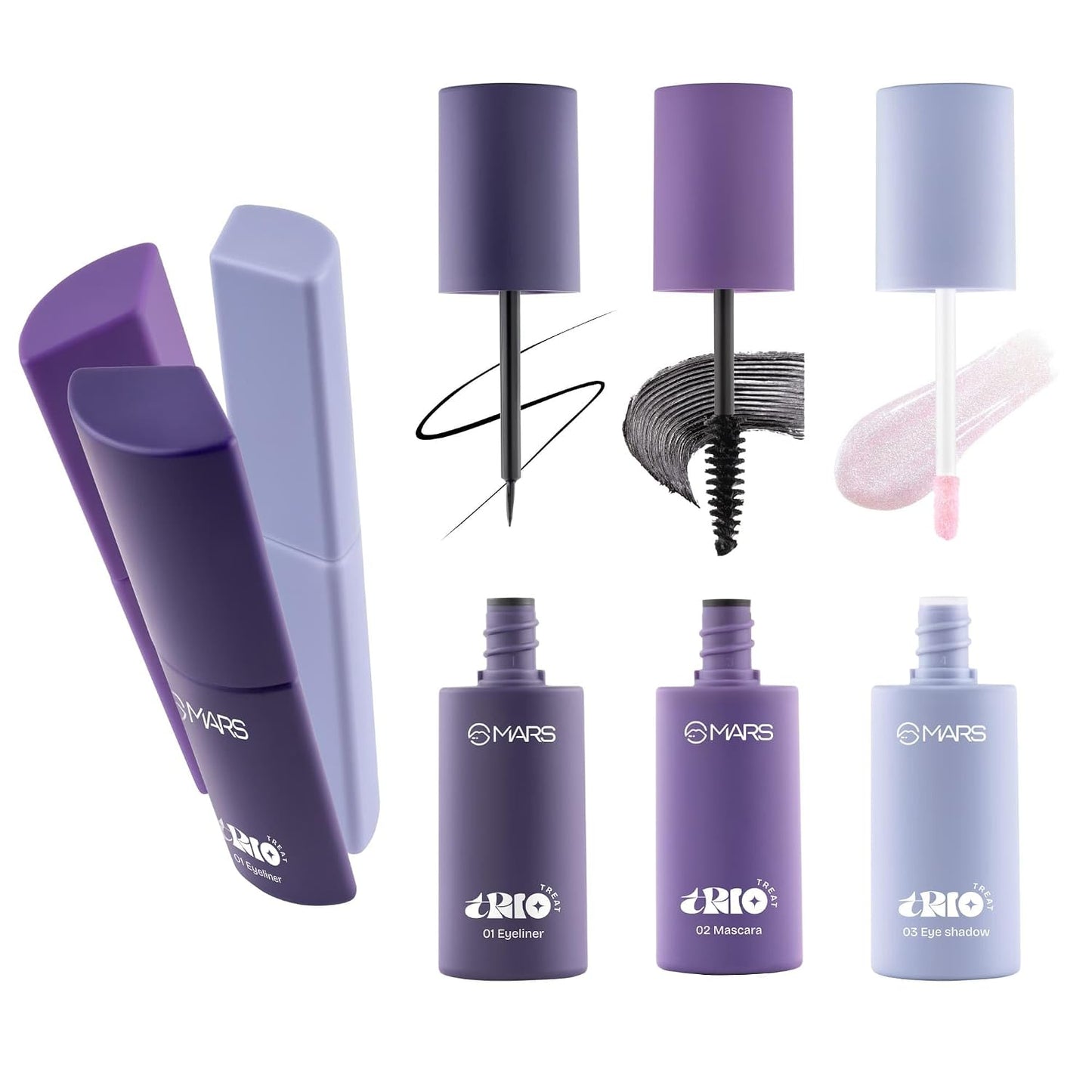 Mars Trio Treat Mascara - 02 24.5 GRAM