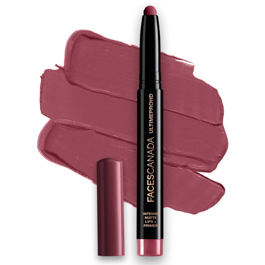 Faces Canada Ultimate Pro Hd Intense Matte Lips + Primer, 02M Magnetic 1.4 gm