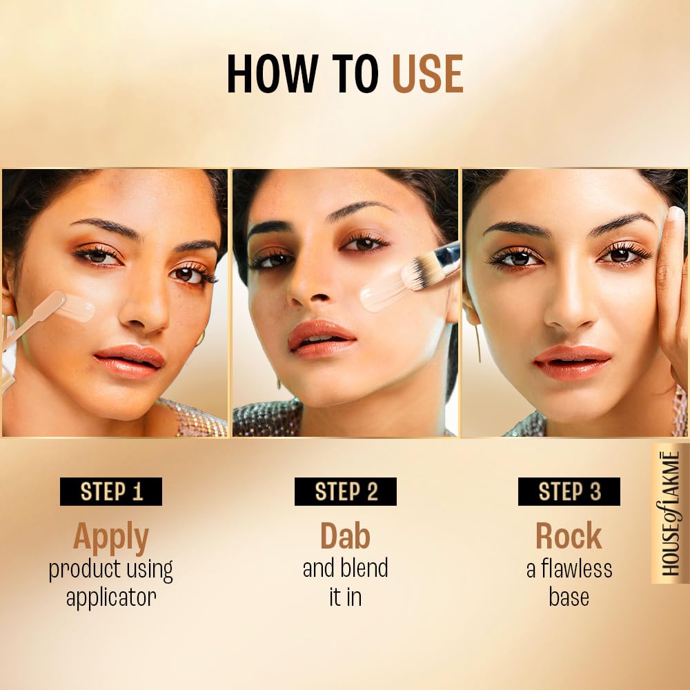 Lakme 9To5 Powerplay Priming Foundation - C300 Cool Cinnamon 25 ml