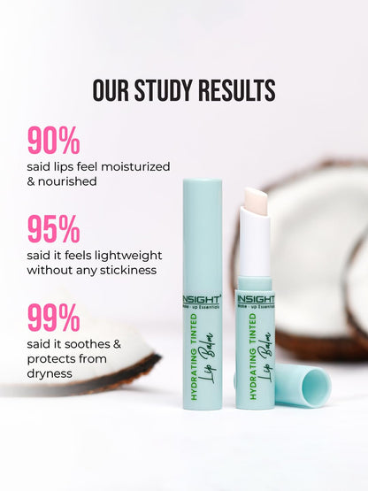 Insight Cosmetics Hydrating Tinted Lip Balm Enriched with Coconut Oil 2.5 g