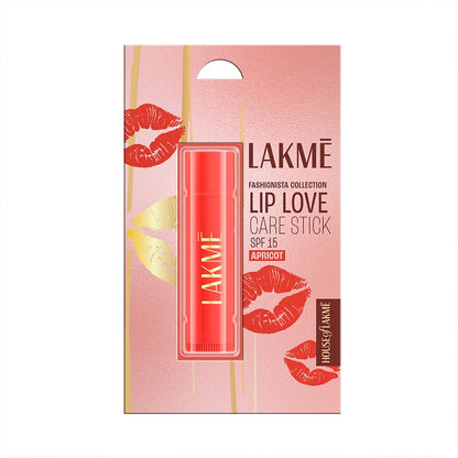 LAKME APRICOT LIP LOVE CARE STICK SPF 15 4.5 g