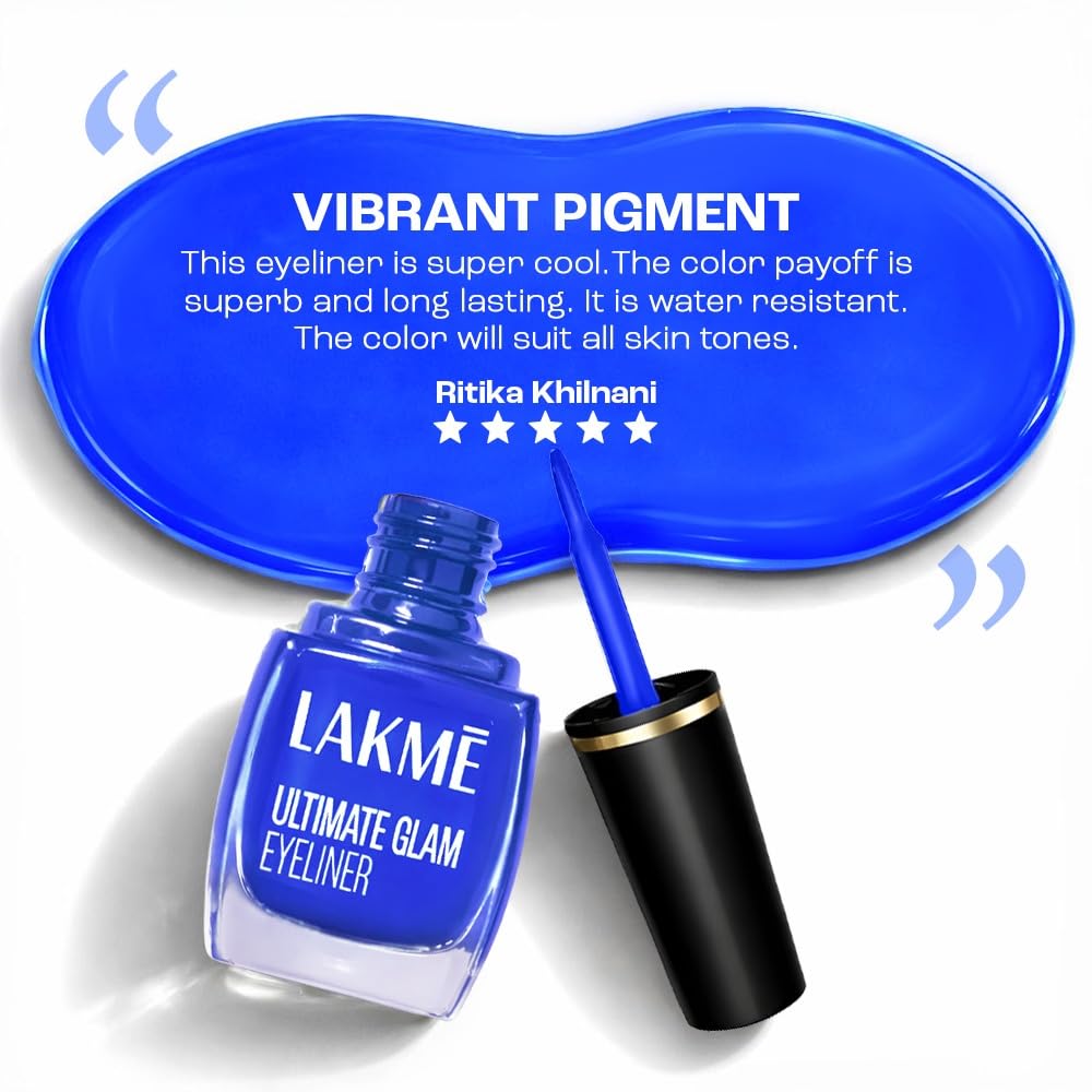 LAKME ULTIMATE GLAM INSTA EYELINER - B2BLUE 9 ml
