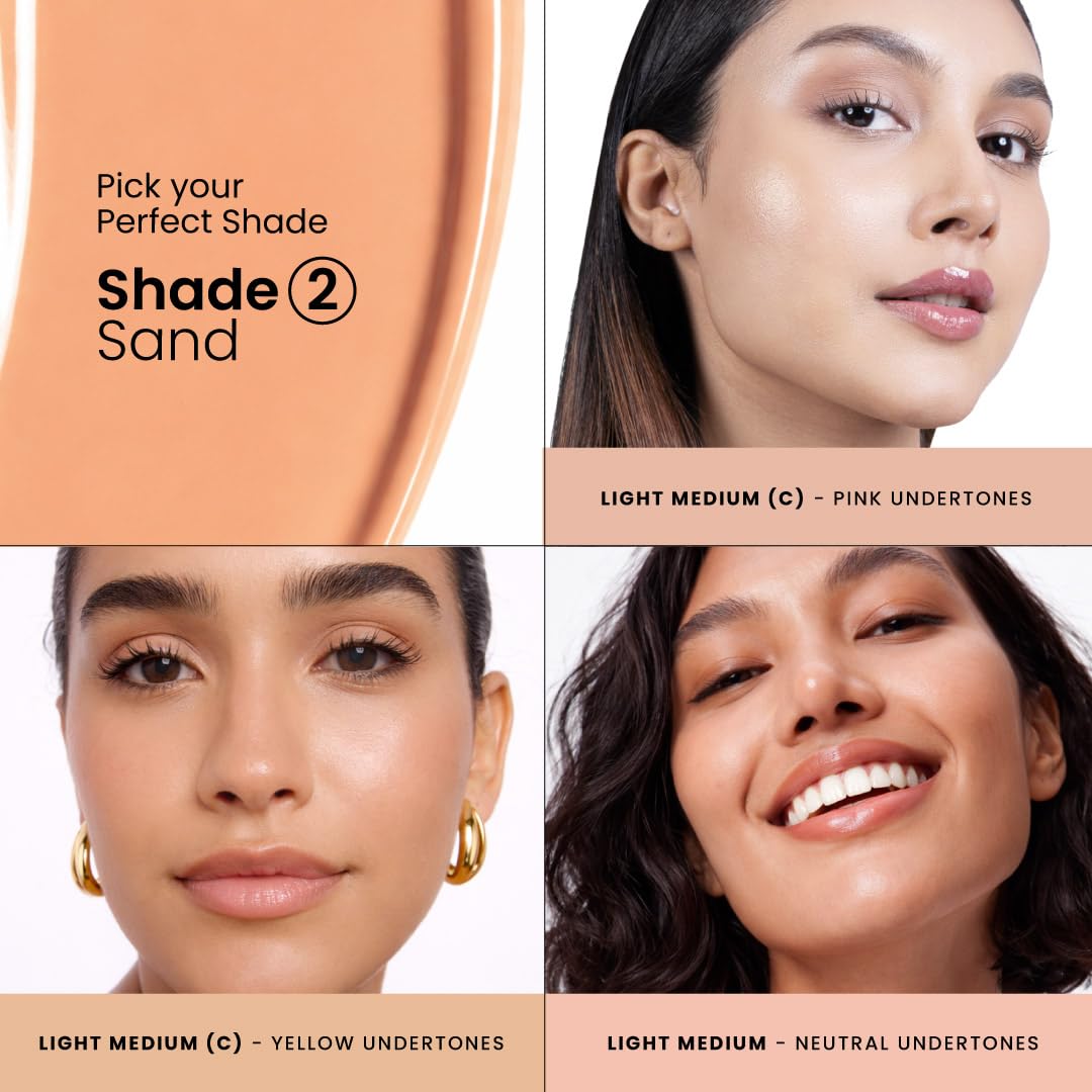 FOXTALE Perfect Match TINTED FLUID SUNSCREEN - 02 SAND