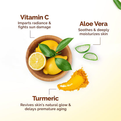 Mamaearth Vitamin C & Turmeric For Illumination Face Wash 100 ml