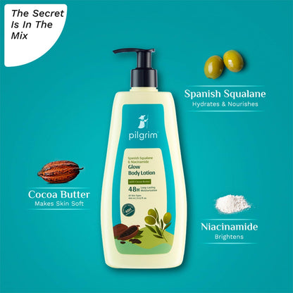 Pilgrim Spanish Squalane & Niacinamide Glow Body Lotion 400 MILLI_LITRE