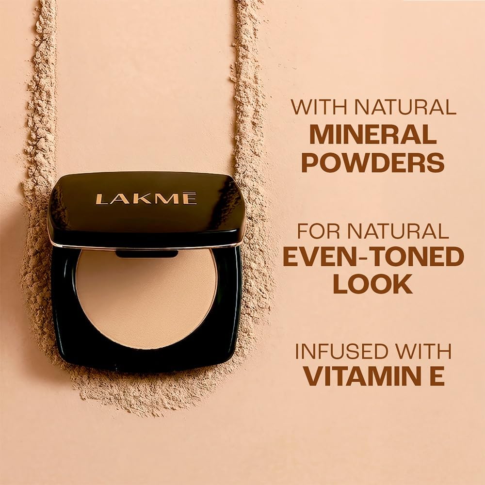 LAKME FOREVER MATTE COMPACT - Natural Coral 9 g