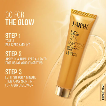 LAKME VIT C SUPERGLOW SKIN PERFECTING PRIMER - Transparent 30 g
