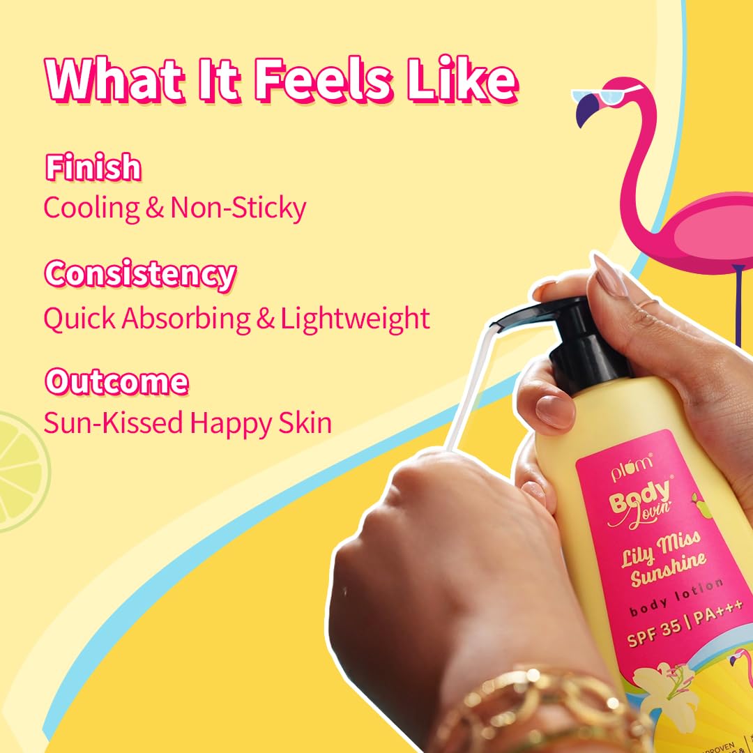Plum Body Lovin Lily Miss Sunshine Spf 35 Pa+++ Body Lotion 200 MILLI_LITRE