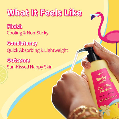 Plum Body Lovin Lily Miss Sunshine Spf 35 Pa+++ Body Lotion 200 MILLI_LITRE