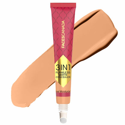 FACES CANADA 3in1 Flawless Matte Concealer - Ivory