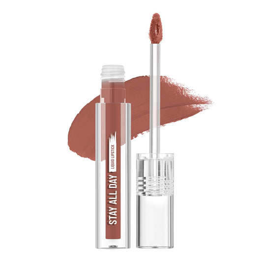 SWISS BEAUTY Matte LIQUID LIPSTICK - 01 BROWN SYRUP 2 ml