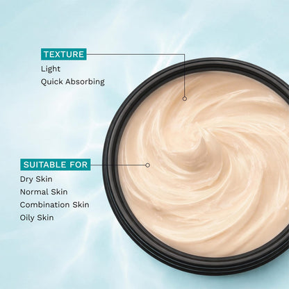 Pilgrim White Lotus Day Cream Spf 50 | No Paraben/Mineral Oil | All Skin Types 100 GRAM