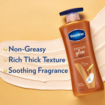 Vaseline Intensive Care Cocoa Glow Serum in Lotion 400 ml