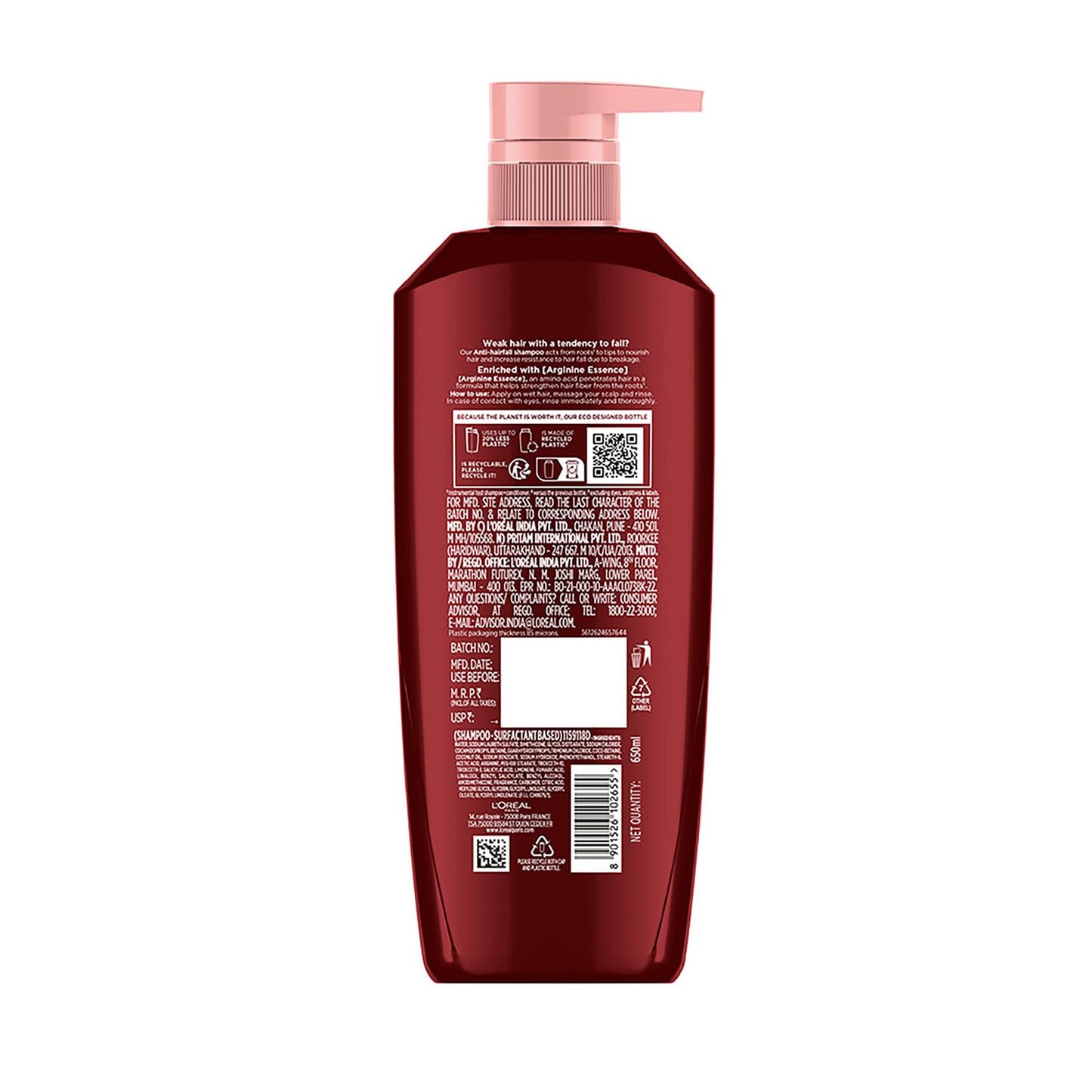 LOREAL PARIS FALL RESIST SHAMPOO
