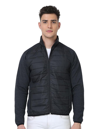 Men's Polyester Full Sleeve Zip with Pocket