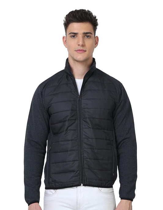 Men's Polyester Full Sleeve Zip with Pocket