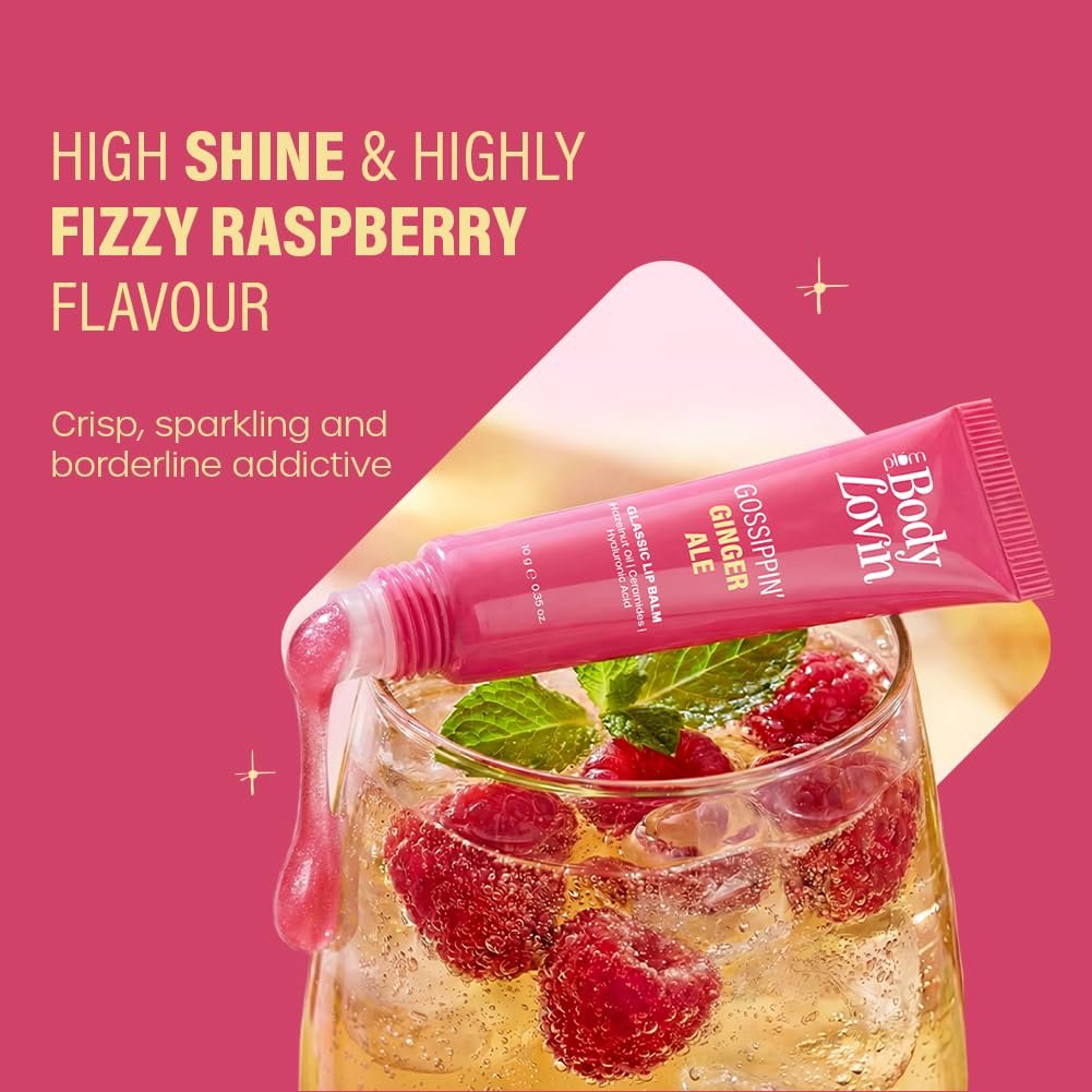 PLUM GOSSIPPIN' GINGER ALE GLASSIC LIP BALM