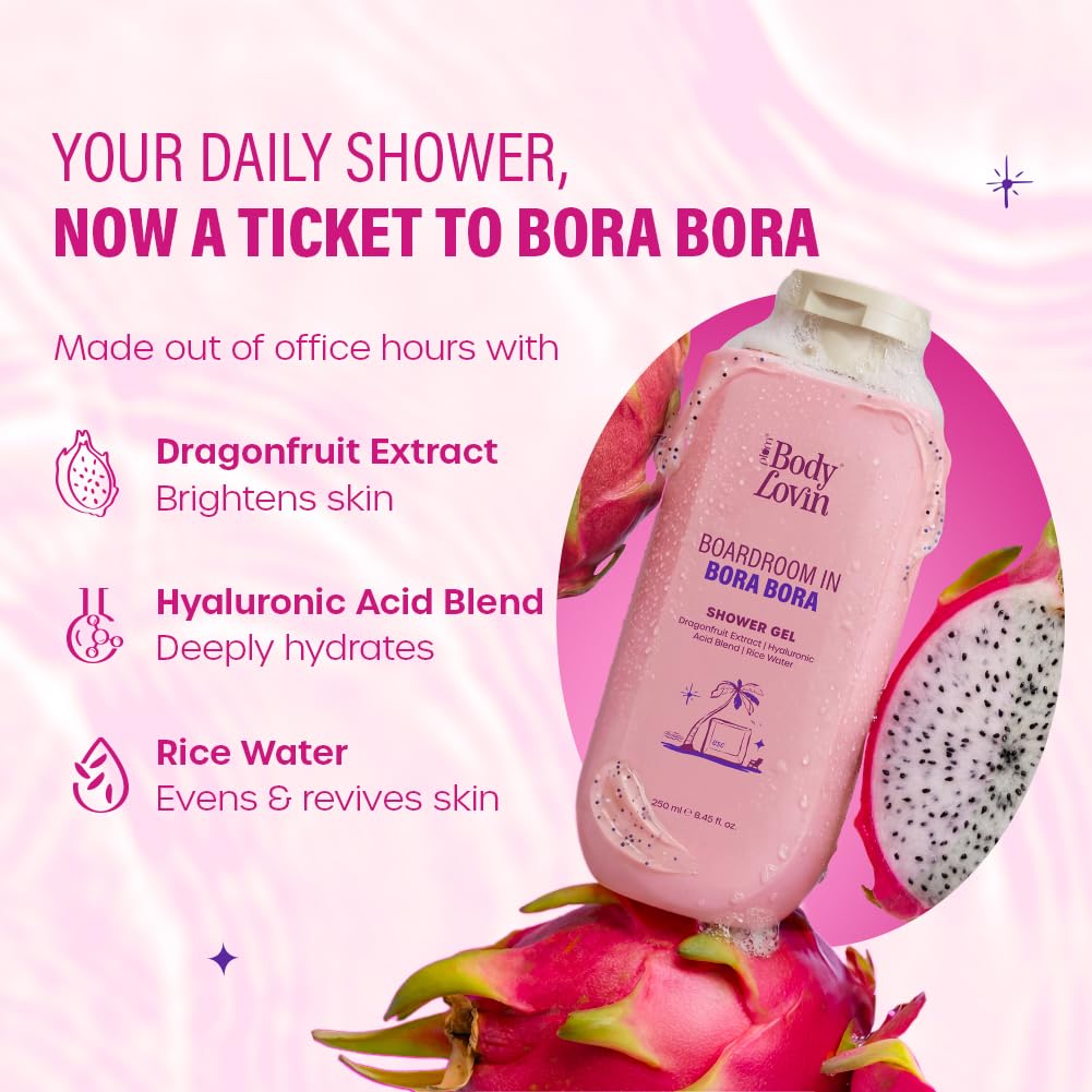 PLUM BODY LOVIN BOARDOOM IN BORA BORA SHOWER GEL