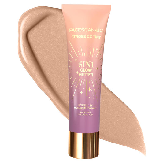 Faces Canada Strobe CC Tint 5 in 1 Cream - 02 SUNSET GLAZE