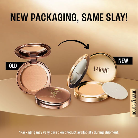 LAKME 9TO5 SUPER MATTE COMPACT+NIACINAMIDE - MELON 1 g