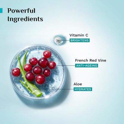 Pilgrim Red Vine Vitamin C & Aloe Face Wash 100 MILLI_LITRE