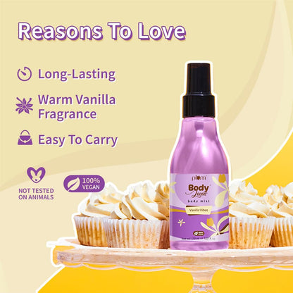 Plum Bodylovin Vanilla Vibes Body Mist 150 MILLI_LITRE