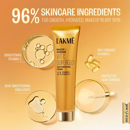 LAKME VIT C SUPERGLOW SKIN PERFECTING PRIMER - Transparent 30 g
