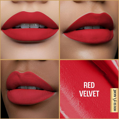 LAKME ULTIMATE GLAM LIQUID LIPSTICK - L2 RED VELVET 4.2 ml