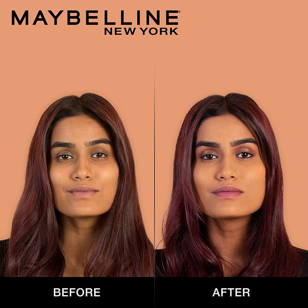 Maybelline New York Matte+Poreless Liquid Tube Foundation - Toffee 330 18 MILLI_LITRE
