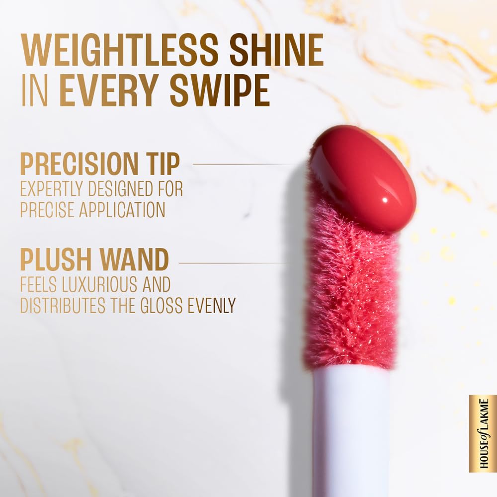 Lakme Superglow Vit C Lip Gloss - HOT PINK