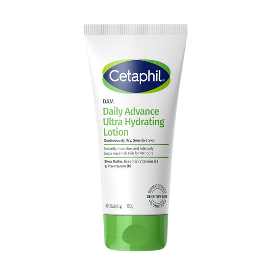 Cetaphil Dam Daily Advance Ultra Hydrating Lotion 100 GRAM