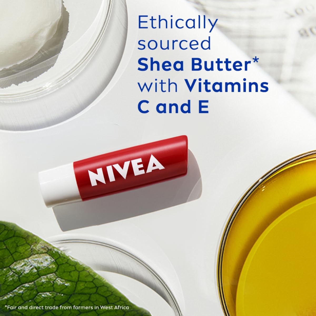 Nivea Pomegranate Shine Lip Balm 4.8 GRAM