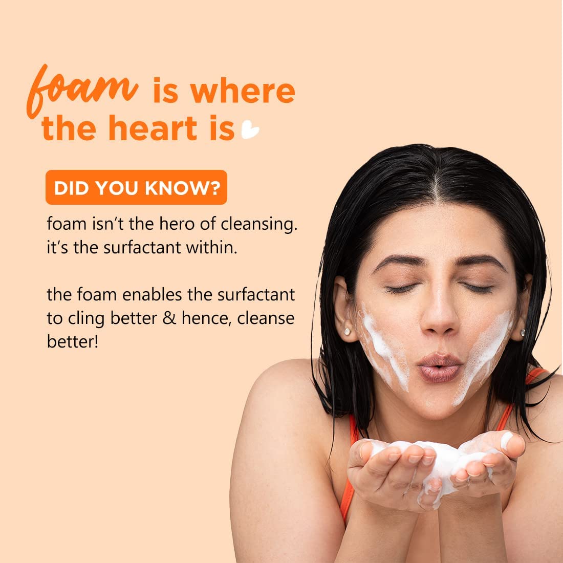 Plum Mandarin & Vitamin C Foaming Face Wash 110 MILLI_LITRE