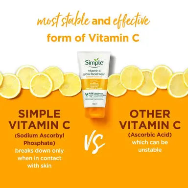 SIMPLE VITAMIN C GLOW FACE WASH