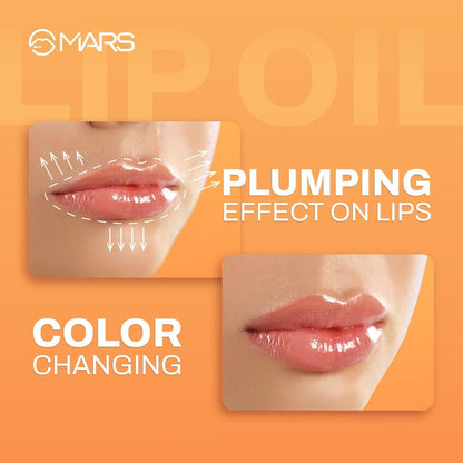 MARS Plumping Color Changing Lip Oil - Nectar Kiss 4.8 ml