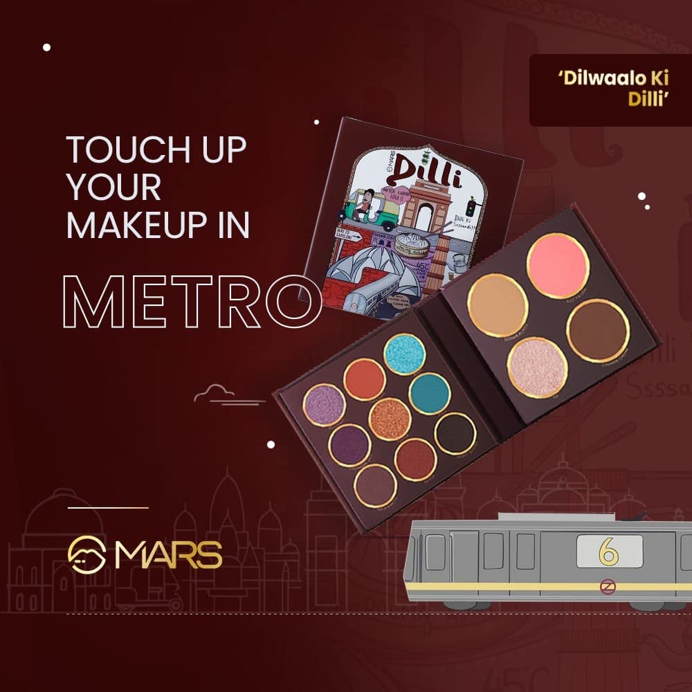 MARS Dilli THE CITY PARADISE Makeup Kit-Multicolor 16 GRAM