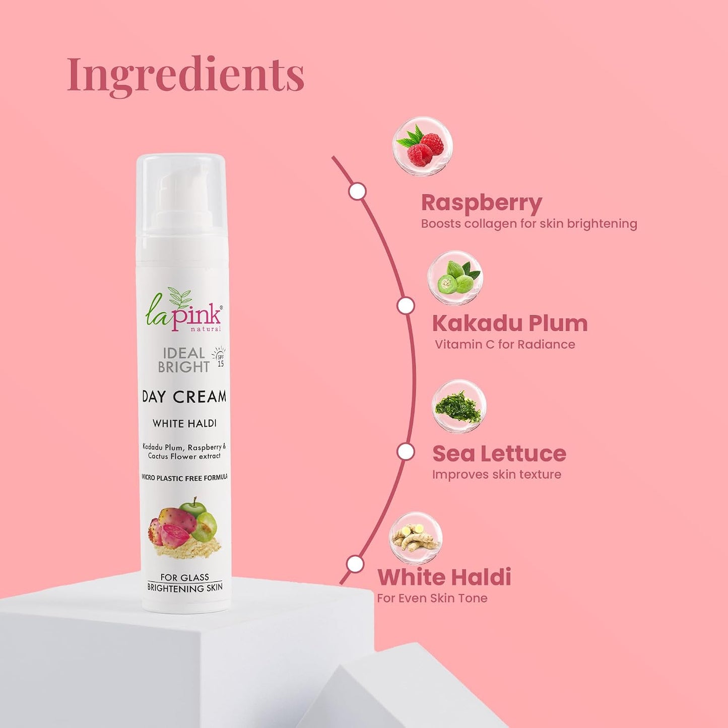 LA Pink Ideal Bright Day Cream 50g